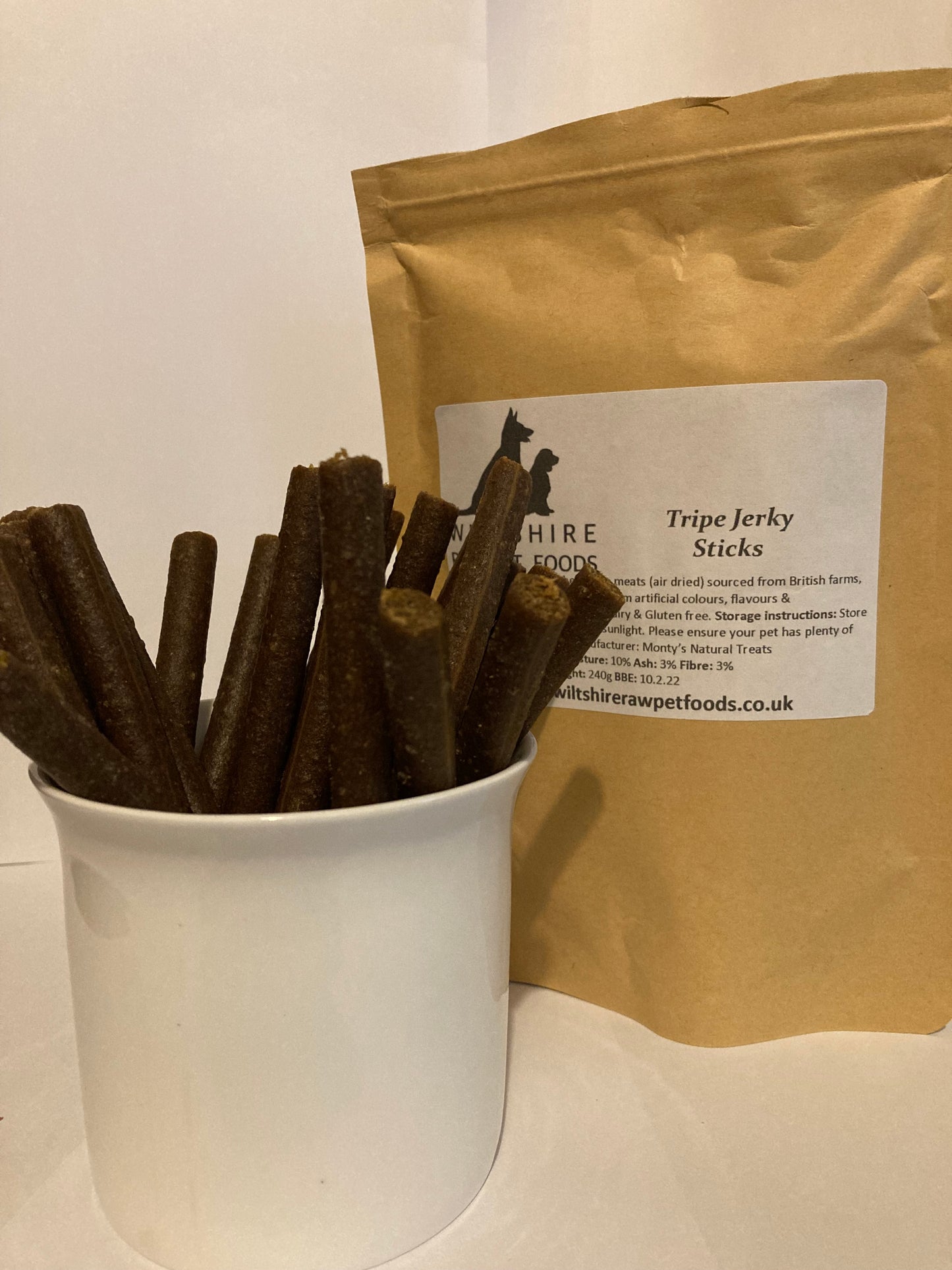 WR - Tripe Jerky Sticks (20 sticks per bag)