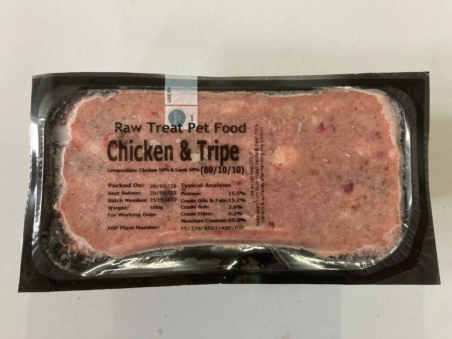 RT - Minced Chicken & Tripe - 80/10/10