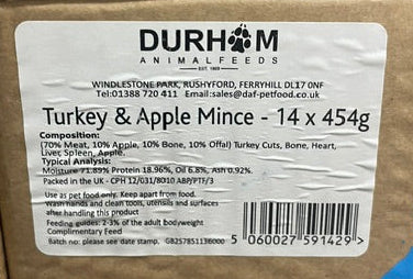 DA - Turkey & Apple 70/10/10