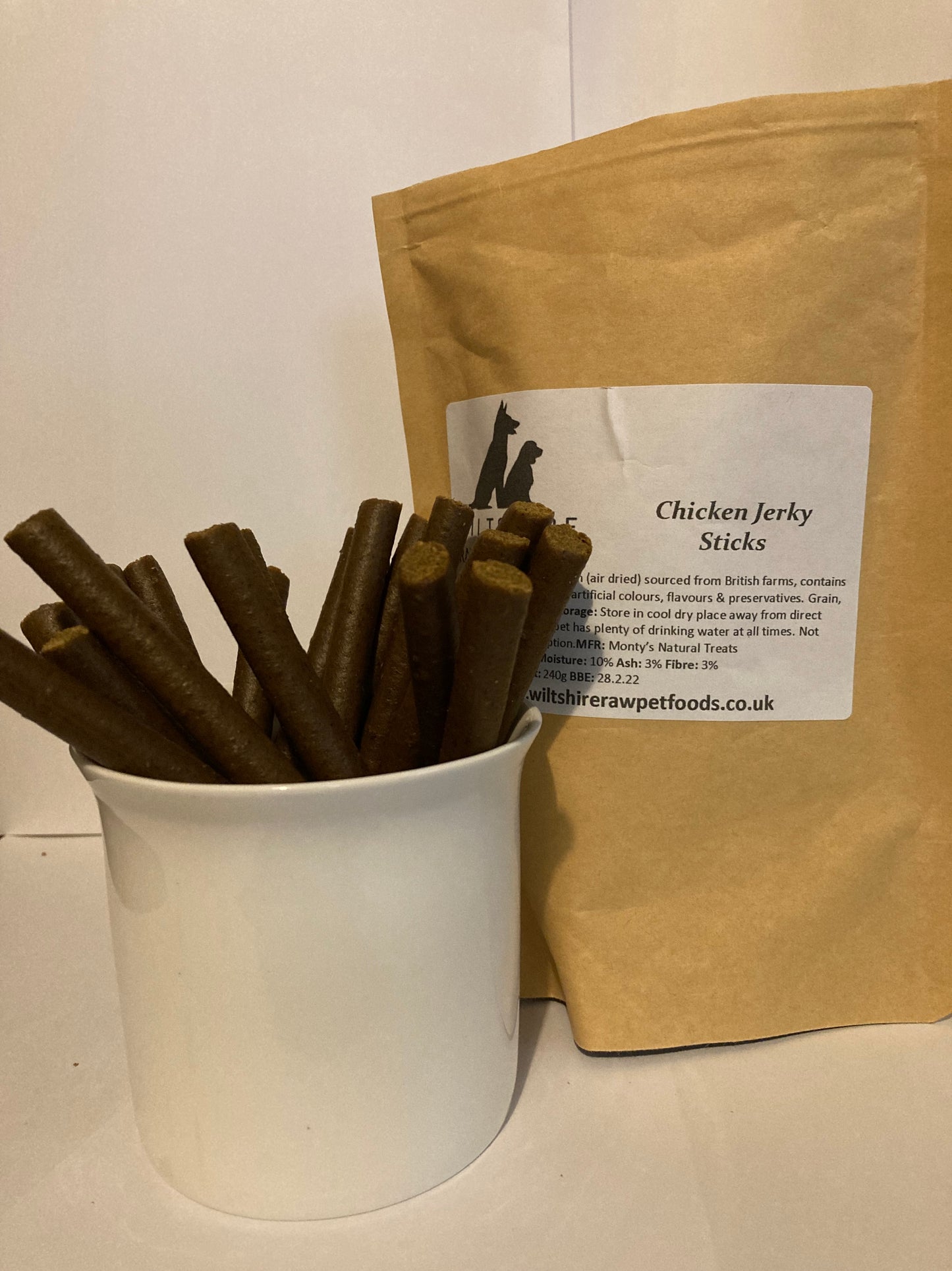WR - Chicken Jerky Sticks (20 sticks per bag)